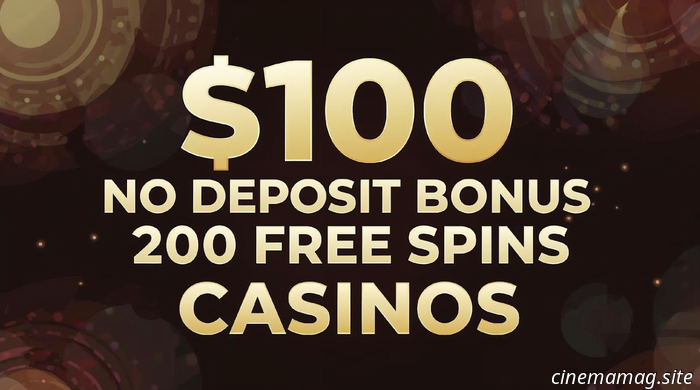 $100 бездепозитный бонус + 200 бесплатных вращений | Казино на реальные деньги